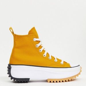 Converse New Run Star Hike Yellow Saffron W7.5